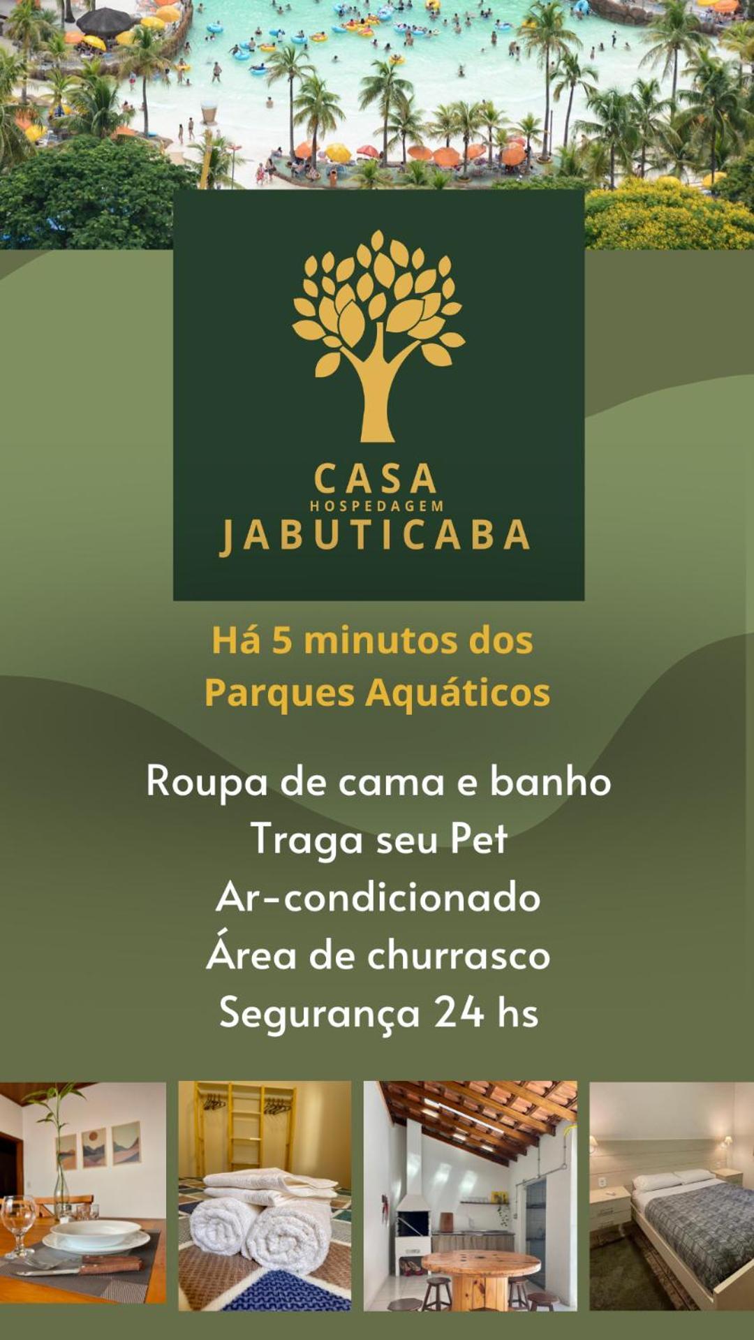 Casa Jabuticaba A 5 Min Dos Thermas E Hot Beach Olimpia Exterior photo